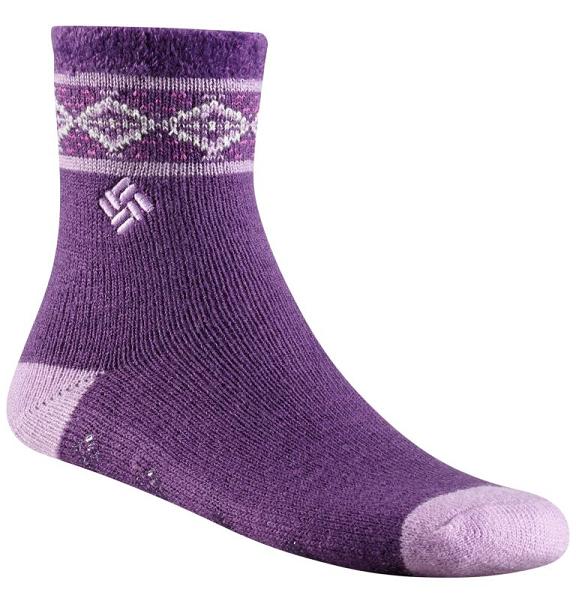 Columbia Womens Socks UK - Lodge Accessories Purple UK-61376